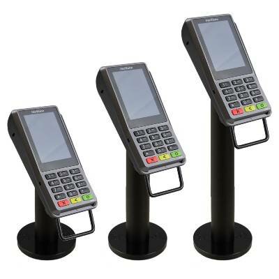 Max Michel Halterung f&uuml;r Verifone P200/P400, runde Abdeckung, Pole 180 mm